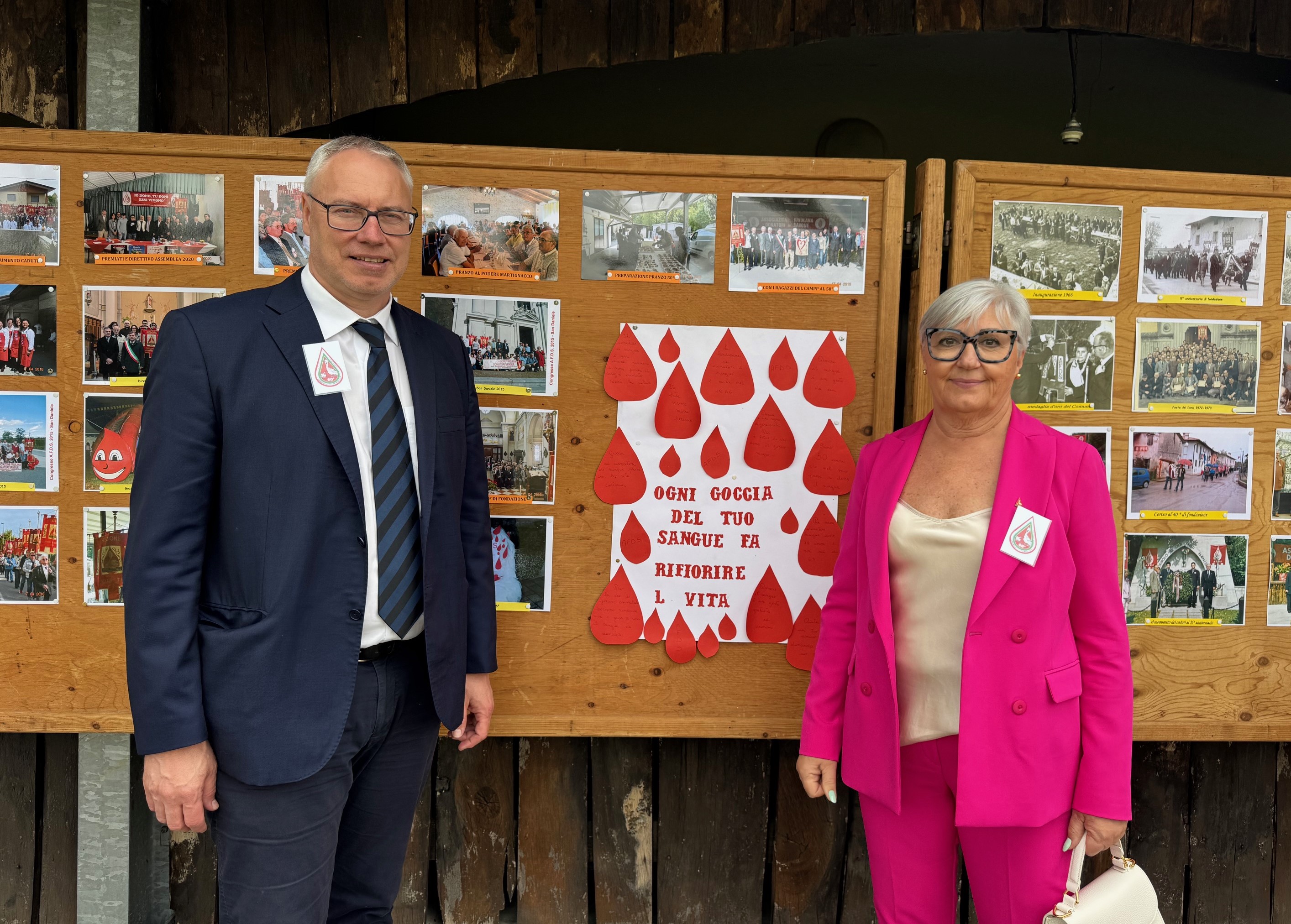 DONO SANGUE. BORDIN A CORGNOLO: DA 60 ANNI AFDS VALORE STRAORDINARIO